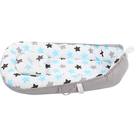 Lit bébé pliable et portable, nid d'ange, matelas doux pour nouveau-né (9 5085) (1/5)