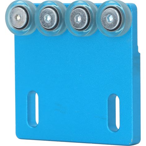 Hilfsrolle für Kantenführung, Zubehör für Furniermaschinen, 4 Rollen, 8,8 cm, Stahl, für den professionellen Einsatz. (1/5)