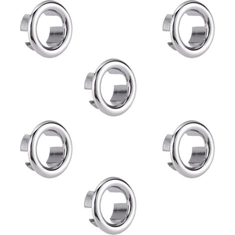 6 anillos superpuestos de plata (1/5)