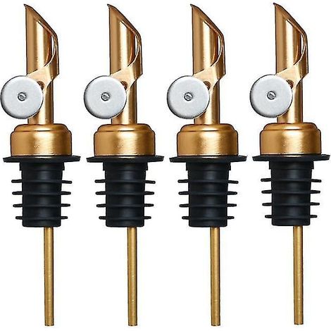 Beschwerte Ausgießer aus Edelstahl, automatischer Kippauslauf für Olivenöl, Ausgießer für Balsamico-Essig - (1/4)