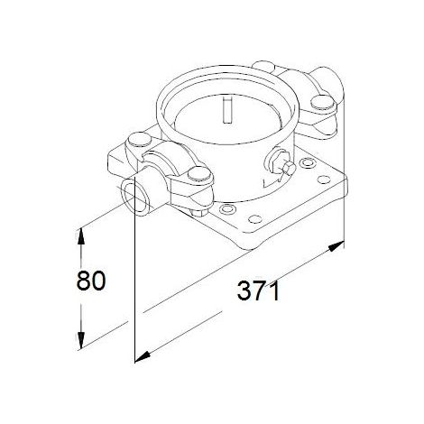 Zubehör für Unterwasserpumpen Schrumpfmuffe KM für 3x1,5-6mm2 Kabel (1/2)