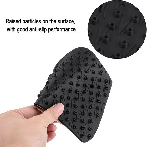 Paire d’adhésifs antidérapants pour réservoir moto, pads de préhension genoux, compatibles Kawasaki Z1000 2014-2017 (1/5)