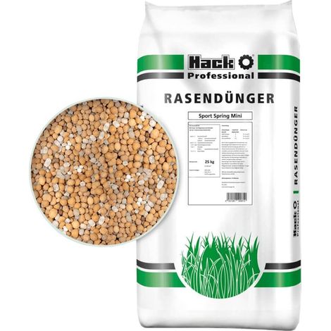 HACK PROFI Engrais pour gazon Sport Spring Mini – Engrais à libération prolongée pour terrains de golf