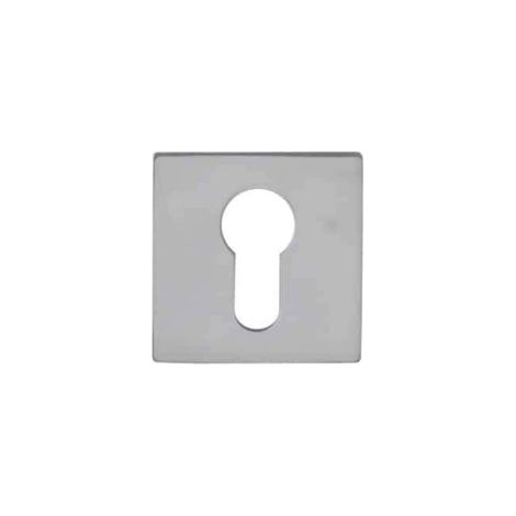 Quadratischer Zylinder rosa Aluminium - Ambiente - Perlchrom-Finish