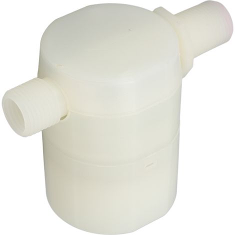 Vanne à bille flottante G1/2 mâle, entrée d'eau latérale, vanne de régulation automatique du niveau d'eau pour réservoir d'eau ou château d'eau (1/5)