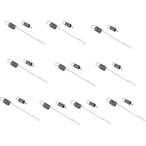 Régulateur de remplacement de ressort de palette d'air 790849 699056, 20 pièces, fixe le starter sur la tondeuse à gazon