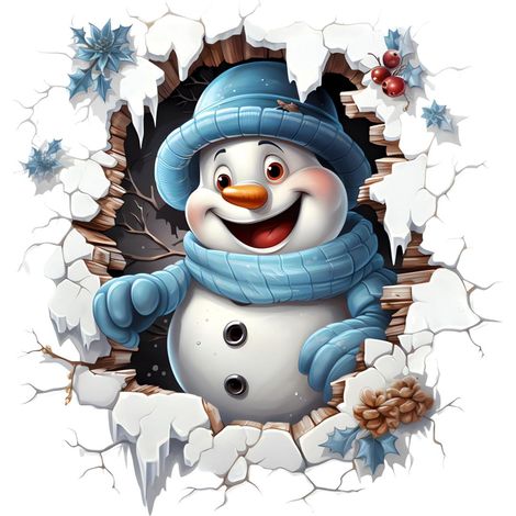 Weihnachtsaufkleber, Aufkleber mit dem Weihnachtsmann, der durch die Wand kocht, Weihnachtsmann-Wandaufkleber, selbstklebende Weihnachtsaufkleber zum Dekorieren von Wohnzimmer, Haus, Schlafzimmer, Fen