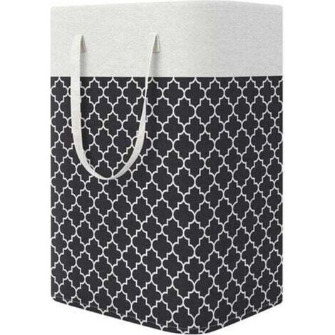 Laundry Hamper, Large Laundry Hamper, 75 Liter Storage Basket, Foldable Fabric Laundry Hamper (1/4)