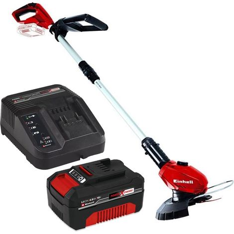 Einhell Power X Change 18v Cordless Grass Trimmer Strimmer + 1 x 4AH Battery (1/5)