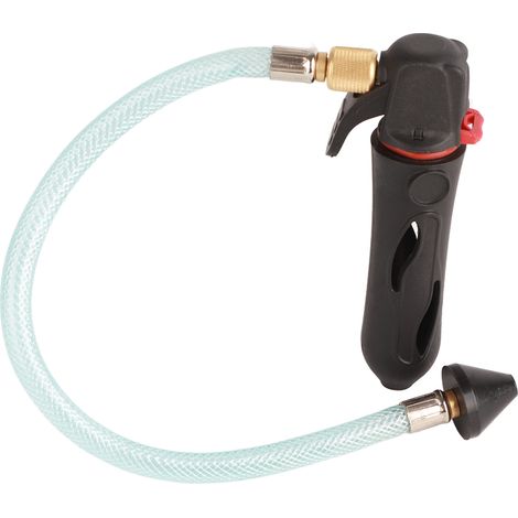 Eosnow Pistola di scarico filettata Ingredienti sicuri Pistola di scarico portatile ecologica per cartuccia di CO2 con tubo flessibile (1/5)