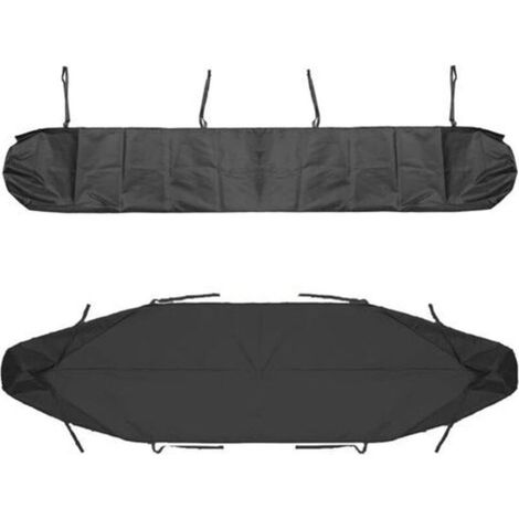 Housse de Protection pour Store Banne 4m Tissu Oxford 300D Imperméable Antipoussière Installation Facile avec Attaches de Câble - (1/5)
