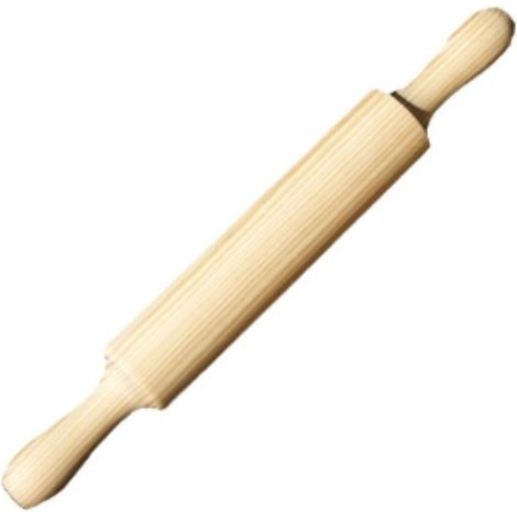 FPLUS rodillo amasar 60x5 cms. , RODILLO DE MADERA PARA AMASAR.