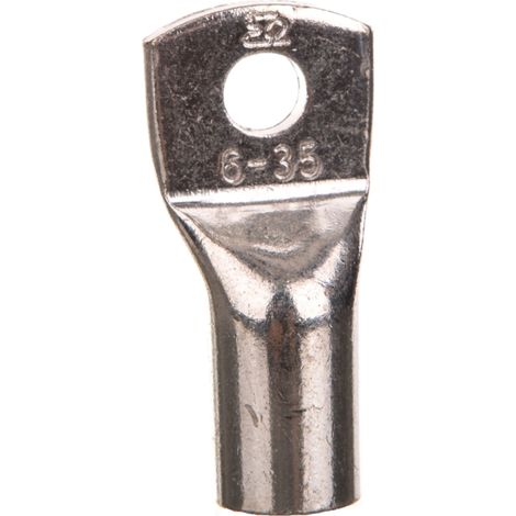 Terminale ad anello in rame stagnato KOR 35/6 E11KM-01020103902 /10 pz./