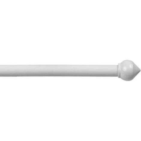 BASTONE METALLO D 20/19 120/210CM BULBO BIANCO - 6 pezzi