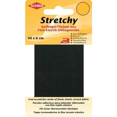 Toppa termoadesiva Kleiber stretchy-bügel-flicken poliestere 40x6 cm