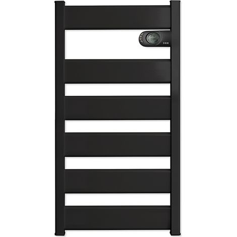 HJM – Sèche-serviette électrique à inertie céramique 750W – Résistance à la corrosion – Détecteur de fenêtres ouvertes – Thermostat programmable (1/5)