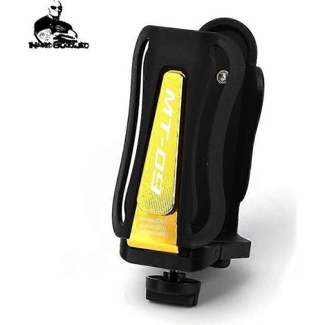 Passend für Motorrad, Fahrrad, MTB: Getränkebecherhalter, Flaschenhalterung, Zubehör für Yamaha MT09 (MT-09--MT 09-Gold)