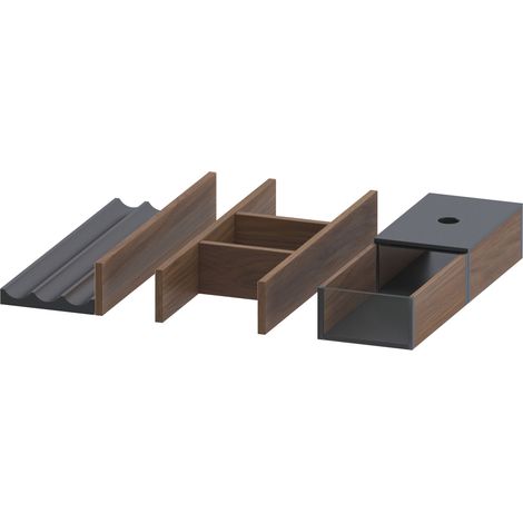 Système d'aménagement Duravit Set largeur 325mm, sans découpe de