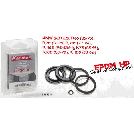 Kit de réparation d'étriers de frein ARIETE pour BMW R65/80/100, K75 (1985-1995), K100 RS/LT (1983-1992), K1100 RS/LT (1992-2001)