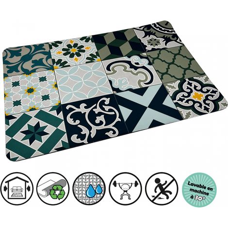 TAPIS MULTIUSAGE MOSAIQUE SPECIAL CUISINE Conditionnement: 40X60 (1/4)