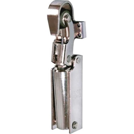 Charnière à congés à nœud roulé modèle 1014 dimension 40x250 épaisseur 2,5 mm acier zingué - MONIN – 427190 (1/2)