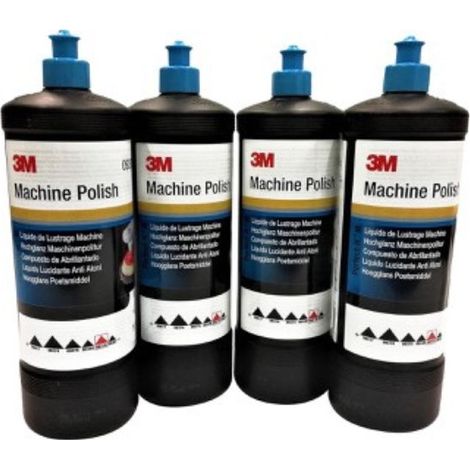 BUNDLE 4 CONFEZIONI DI 3M 9376 POLISH ABRASIVO ANTIALONI 1 lt (1/4)