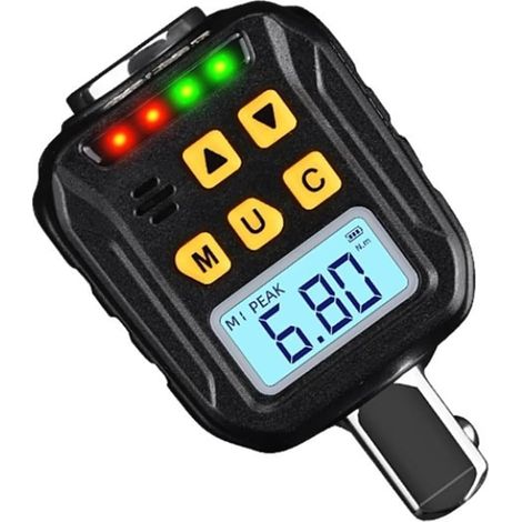 Adaptateur de Couple Numérique 17-340 M Clé Dynamométrique Électronique Réglable 1/2 Outils de Réparation de Vélo, Voiture, Moto (1/5)