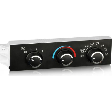 599-217 Modulo aria condizionata anteriore per Chevy Express 1500 2500 3500 per Chevy C4500 C5500 C6500 per GMC Savana 1996-2020 Pannello di controllo del clima del riscaldatore A/C 15073274 15773678