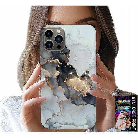 Custodia per iPhone 12 PRO - elegante effetto marmo, motivi femminili alla moda (1/5)