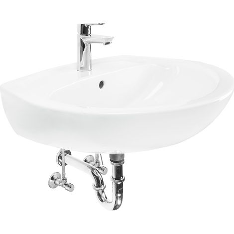 WT Komplettset O.NOVO weiss inkl. Montagezubehör