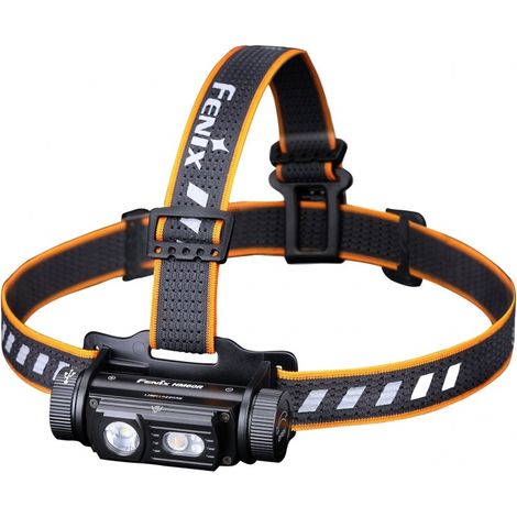 UNKNOWN FENIX HM60R Lampe frontale rechargeable USB-C avec lentille de Fresnel pour éclairage multi-distance, rouge (039-501) (1/5)