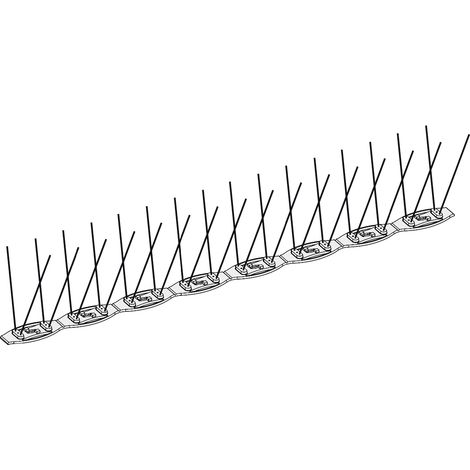 Maillestore – Pics anti-pigeons inox 7-10 cm – Protection efficace contre salissures – Installation rapide sur toutes surfaces – Usage intérieur et extérieur