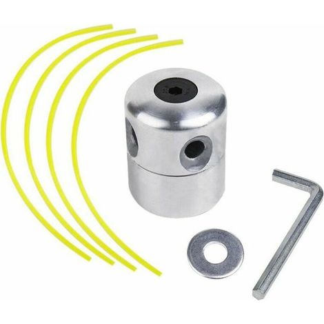 Têtes pour débroussailleuses Universelle en Aluminium les Accessoires de Débroussailleuse Tête de Trimmer (1/5)