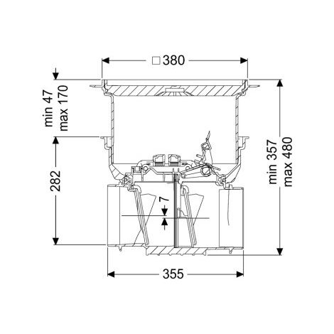 KESSEL 730000.15X Corps de base Staufix type 2