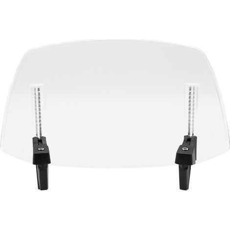 Convient pour les rallonges de pare-brise de moto, les petites rallonges de pare-brise, les déflecteurs de pare-brise réglables à clipser, taille universelle (transparent) (1/5)