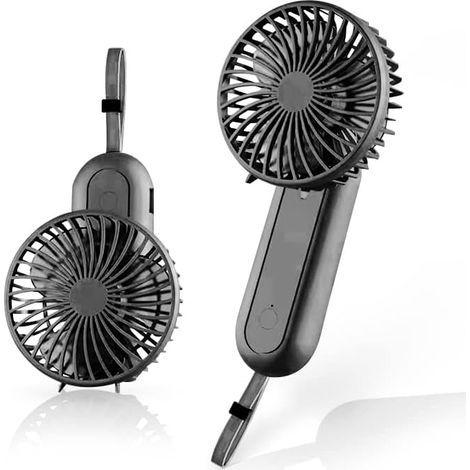 USB Fan, Quiet Fan, Mini Portable Fan, Small Rechargeable Fan, Desk Fan (1/5)