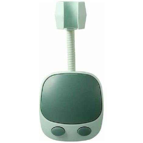 Punch-Free Bathroom 360 Degree Rotating Shower Head Holder Adjustable Suction Cup Mounting Bracket Shower Holder Green-Fei Yu (1/4)