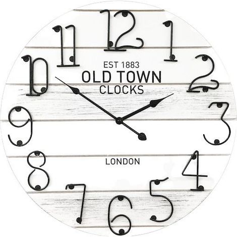 Technoline Wanduhr Old Town 776043 Ø 50 cm Uhren & Wecker