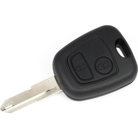 Alloggiamento telecomando Partner Peugeot 106 107 206 207 306 307 308 406 con lama dentellata (1/5)