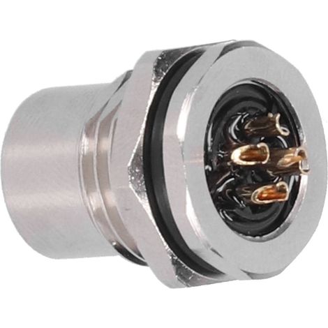 Connecteur M12 Femelle 5 Pôles IP67 pour Boîtier de Jonction Étanche