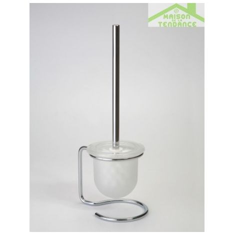 Sapho X-Round - Brosse de toilette indépendant, chrome XR302 (1/4)