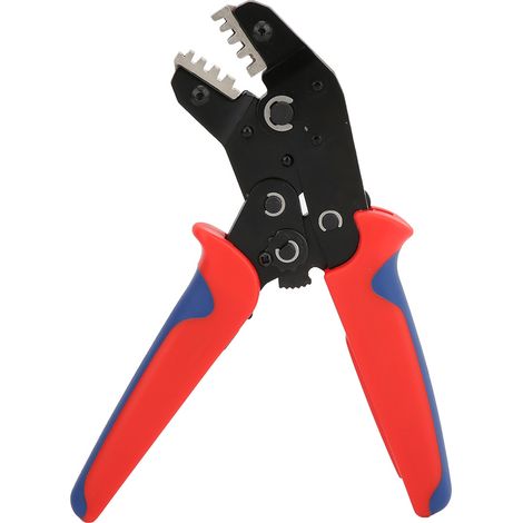 Pince à sertir manuelle, sertisseuse de cosses réglables, accessoire de quincaillerie pour électricien (1/5)