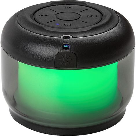 Lampada da tavolo LED RGB nera Bluetooth Rabalux Radelia (1/5)