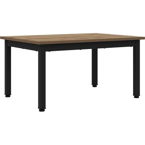 Maison Exclusive - Couchtisch Kunsthandwerk Eiche 70 x 50 x 36 cm