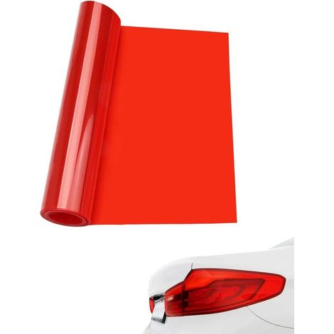 rollos de película para faros, película tintada para coche, transparente, cortada a medida, pegatina para faros delanteros y traseros, película de vinilo tintada, película tintada para luces traseras  (1/4)