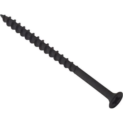Drywall Screw Phillips Bugle Head SCT Black Phosp 3.5 x 45mm Bulk 1000