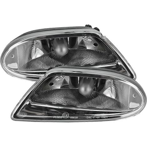 Paar Nebelscheinwerfer für W163 ML320, ML350 und ML430, schwarz transparent (1/5)
