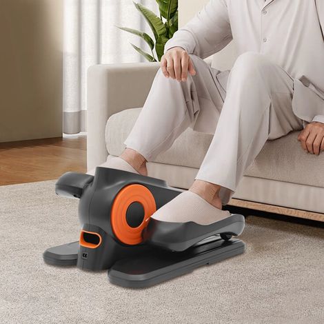 Appareil de pédalage portable avec télécommande, mini vélo elliptique de bureau 50 W à vitesse réglable pour la maison (1/5)