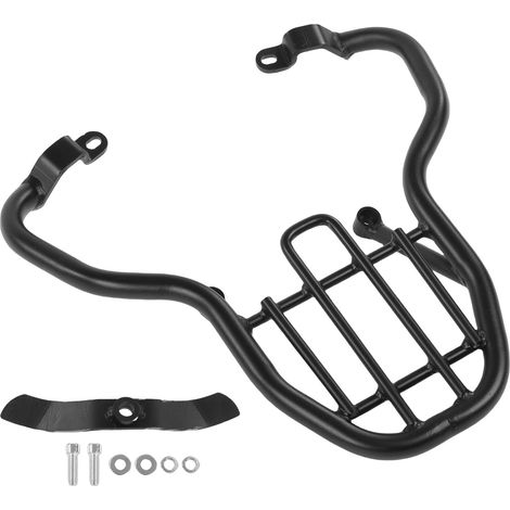 Porte-bagages arrière de moto, espace de rangement supplémentaire, étagère de chargement arrière en acier de remplacement pour Lambretta X300 (1/5)