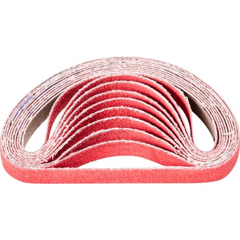 PFERD TOOLS Keramikkorn Schleifband BA 12x305 mm CO-COOL80 für Edelstahl-Schliff mit Bandschleifer (100) 100 Stk (1/5)